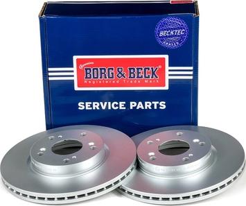 Borg & Beck BBD4660 - Bremžu diski autodraugiem.lv