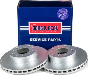 Borg & Beck BBD4608 - Bremžu diski autodraugiem.lv