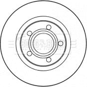 Borg & Beck BBD4615 - Bremžu diski autodraugiem.lv