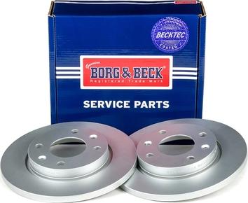 Borg & Beck BBD4098 - Bremžu diski autodraugiem.lv