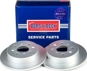Borg & Beck BBD4093 - Bremžu diski autodraugiem.lv