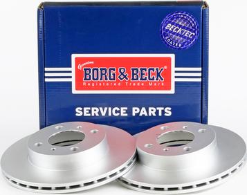 Borg & Beck BBD4155 - Bremžu diski autodraugiem.lv