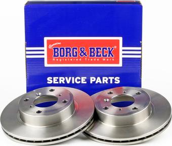 Borg & Beck BBD4166 - Bremžu diski autodraugiem.lv