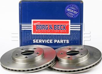 Borg & Beck BBD4123 - Bremžu diski autodraugiem.lv