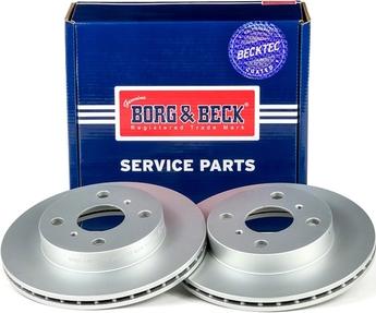 Borg & Beck BBD4173 - Bremžu diski autodraugiem.lv