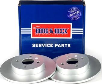 Borg & Beck BBD4394 - Bremžu diski autodraugiem.lv