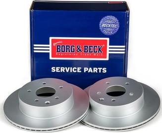 Borg & Beck BBD4368 - Bremžu diski autodraugiem.lv