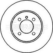 Borg & Beck BBD4302 - Bremžu diski autodraugiem.lv