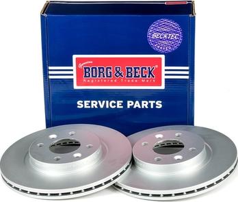 Borg & Beck BBD4317 - Bremžu diski autodraugiem.lv