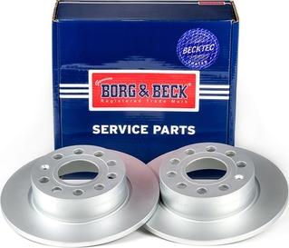 Borg & Beck BBD4382 - Bremžu diski autodraugiem.lv