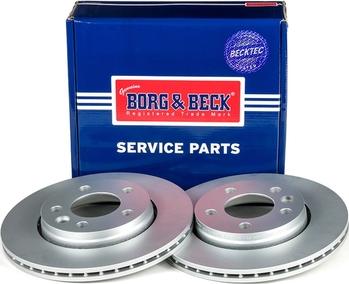 Borg & Beck BBD4387 - Bremžu diski autodraugiem.lv
