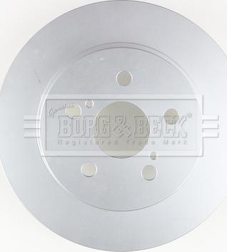 Borg & Beck BBD4376 - Bremžu diski autodraugiem.lv