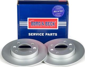 Borg & Beck BBD4249 - Bremžu diski autodraugiem.lv