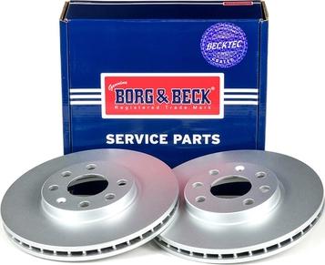 Borg & Beck BBD4253 - Bremžu diski autodraugiem.lv