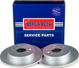Borg & Beck BBD4757 - Bremžu diski autodraugiem.lv