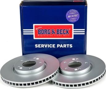 Borg & Beck BBD4702 - Bremžu diski autodraugiem.lv