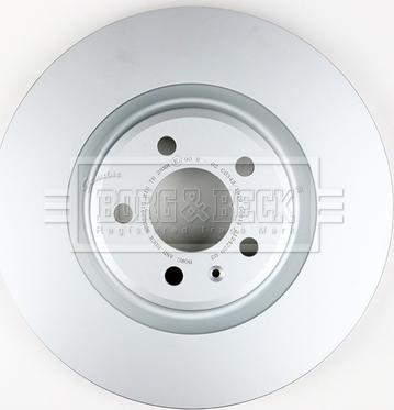 Borg & Beck BBD5991S - Bremžu diski autodraugiem.lv