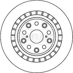 BENDIX 521267 - Bremžu diski autodraugiem.lv