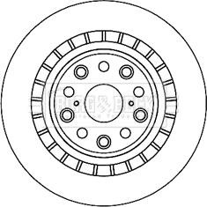 BENDIX 521266 - Bremžu diski autodraugiem.lv