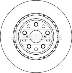 Kavo Parts BR-9490-C - Bremžu diski autodraugiem.lv