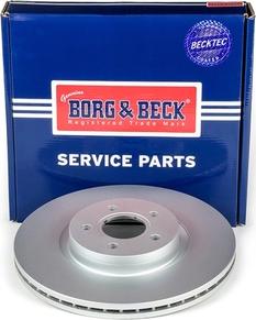 Borg & Beck BBD5925S - Bremžu diski autodraugiem.lv