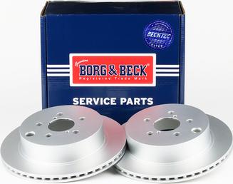 Borg & Beck BBD5455 - Bremžu diski autodraugiem.lv