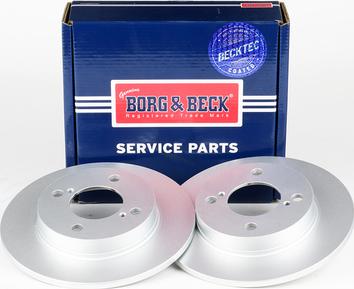 Borg & Beck BBD5543 - Bremžu diski autodraugiem.lv