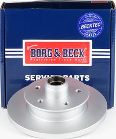 Borg & Beck BBD5857S - Bremžu diski autodraugiem.lv