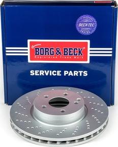 Borg & Beck BBD5811S - Bremžu diski autodraugiem.lv
