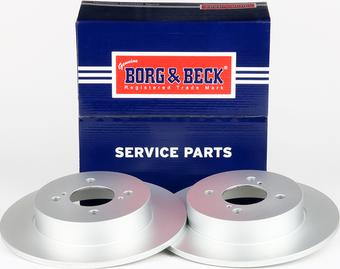 Borg & Beck BBD5334 - Bremžu diski autodraugiem.lv