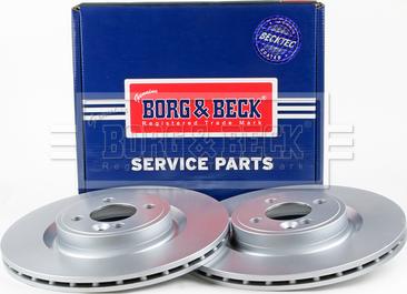 Borg & Beck BBD5333 - Bremžu diski autodraugiem.lv