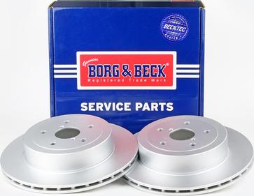 Borg & Beck BBD5252 - Bremžu diski autodraugiem.lv