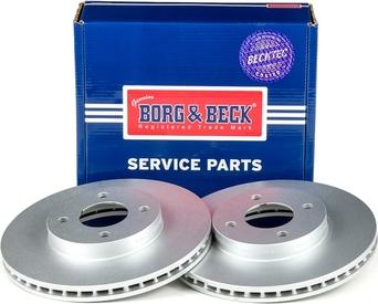 Borg & Beck BBD5273 - Bremžu diski autodraugiem.lv