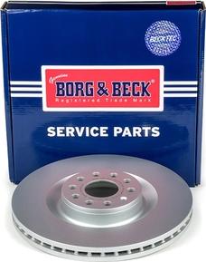 Borg & Beck BBD5755S - Bremžu diski autodraugiem.lv