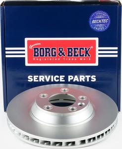 Borg & Beck BBD5758S - Bremžu diski autodraugiem.lv