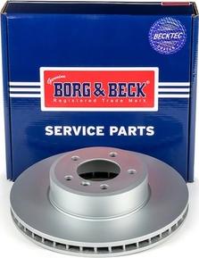 Borg & Beck BBD5766S - Bremžu diski autodraugiem.lv