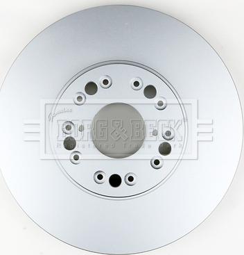 Borg & Beck BBD5707S - Bremžu diski autodraugiem.lv
