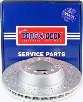 Borg & Beck BBD6047S - Bremžu diski autodraugiem.lv