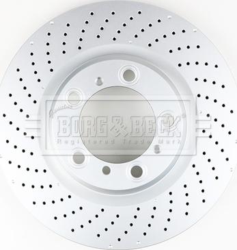 Borg & Beck BBD6063S - Bremžu diski autodraugiem.lv