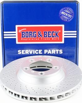 Borg & Beck BBD6062S - Bremžu diski autodraugiem.lv