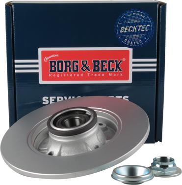 Borg & Beck BBD6194S - Bremžu diski autodraugiem.lv