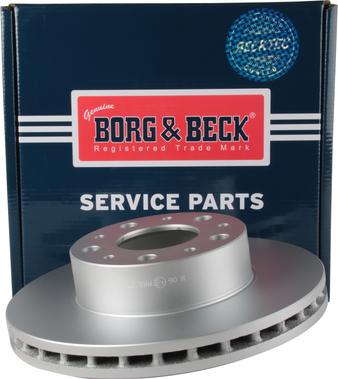 Borg & Beck BBD6154S - Bremžu diski autodraugiem.lv