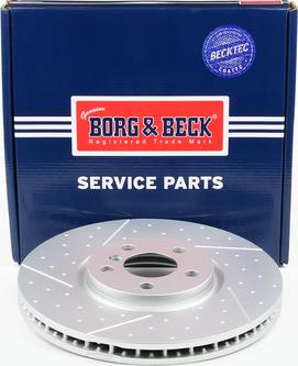 Borg & Beck BBD6232S - Bremžu diski autodraugiem.lv
