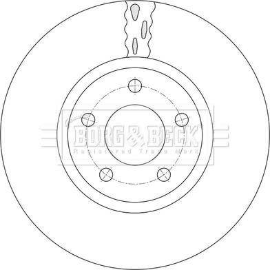 Borg & Beck BBD7020S - Bremžu diski autodraugiem.lv