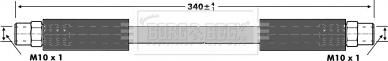 Borg & Beck BBH6915 - Bremžu šļūtene autodraugiem.lv