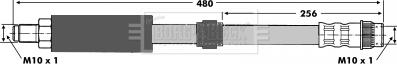 Borg & Beck BBH6604 - Bremžu šļūtene autodraugiem.lv