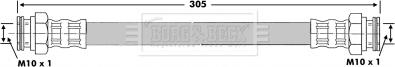 Borg & Beck BBH6683 - Bremžu šļūtene autodraugiem.lv