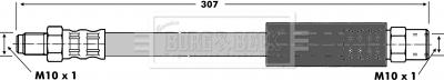 Borg & Beck BBH6893 - Bremžu šļūtene autodraugiem.lv