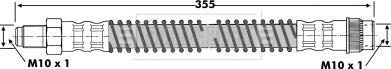Borg & Beck BBH6254 - Bremžu šļūtene autodraugiem.lv