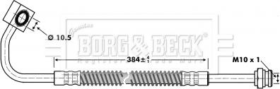 Borg & Beck BBH6732 - Bremžu šļūtene autodraugiem.lv